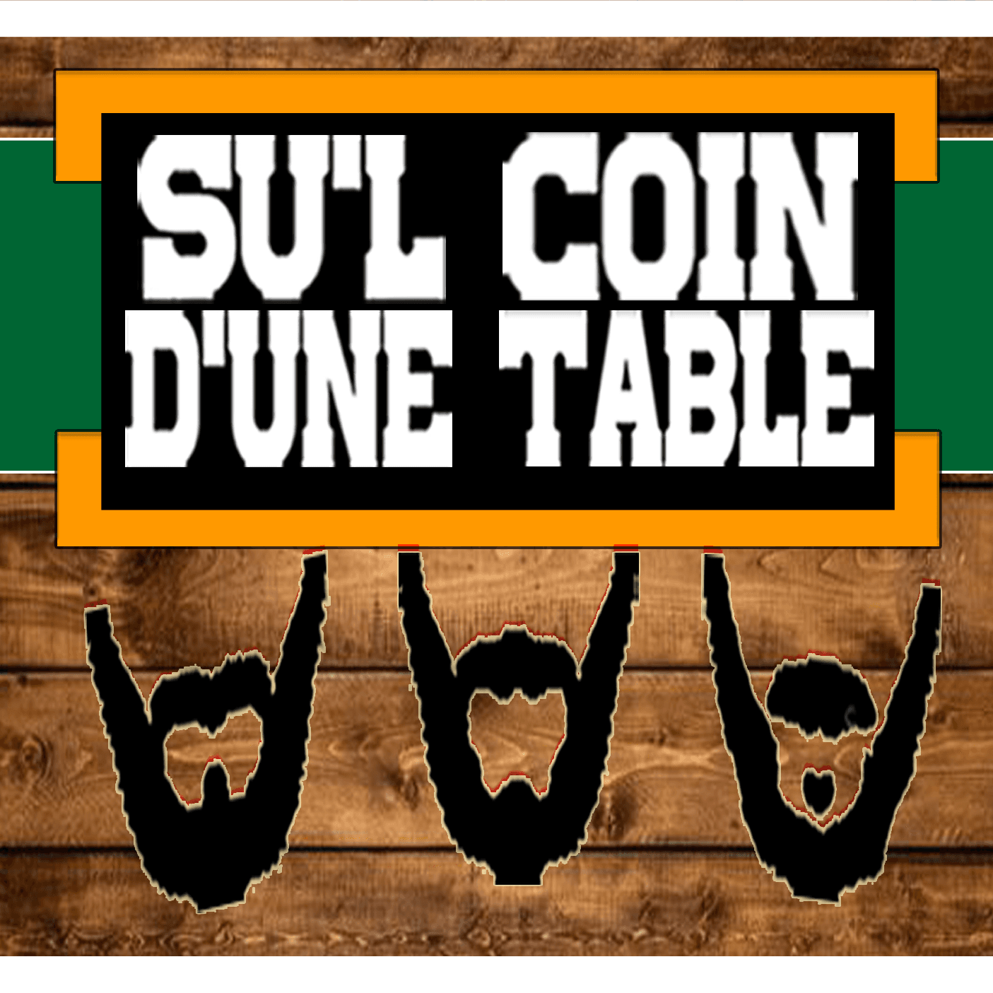 Su'l coin d'une table 