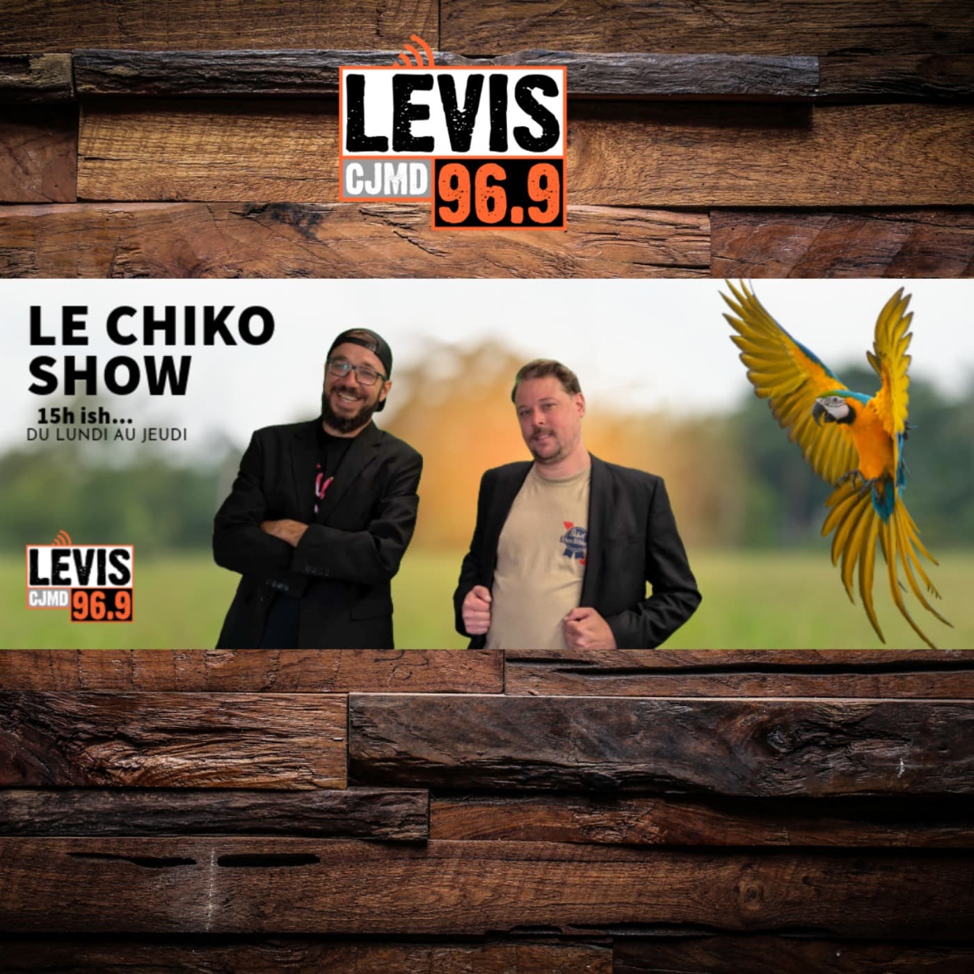 LE CHIKO SHOW | CJMD 96,9 FM LÉVIS | L'ALTERNATIVE RADIOPHONIQUE