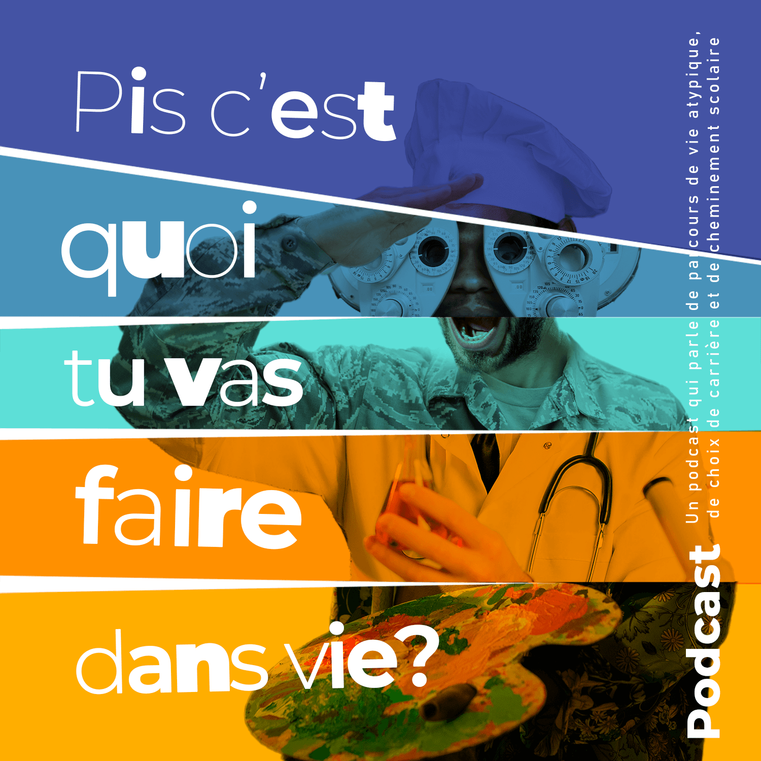 Pis, c'est quoi tu vas faire dans vie?