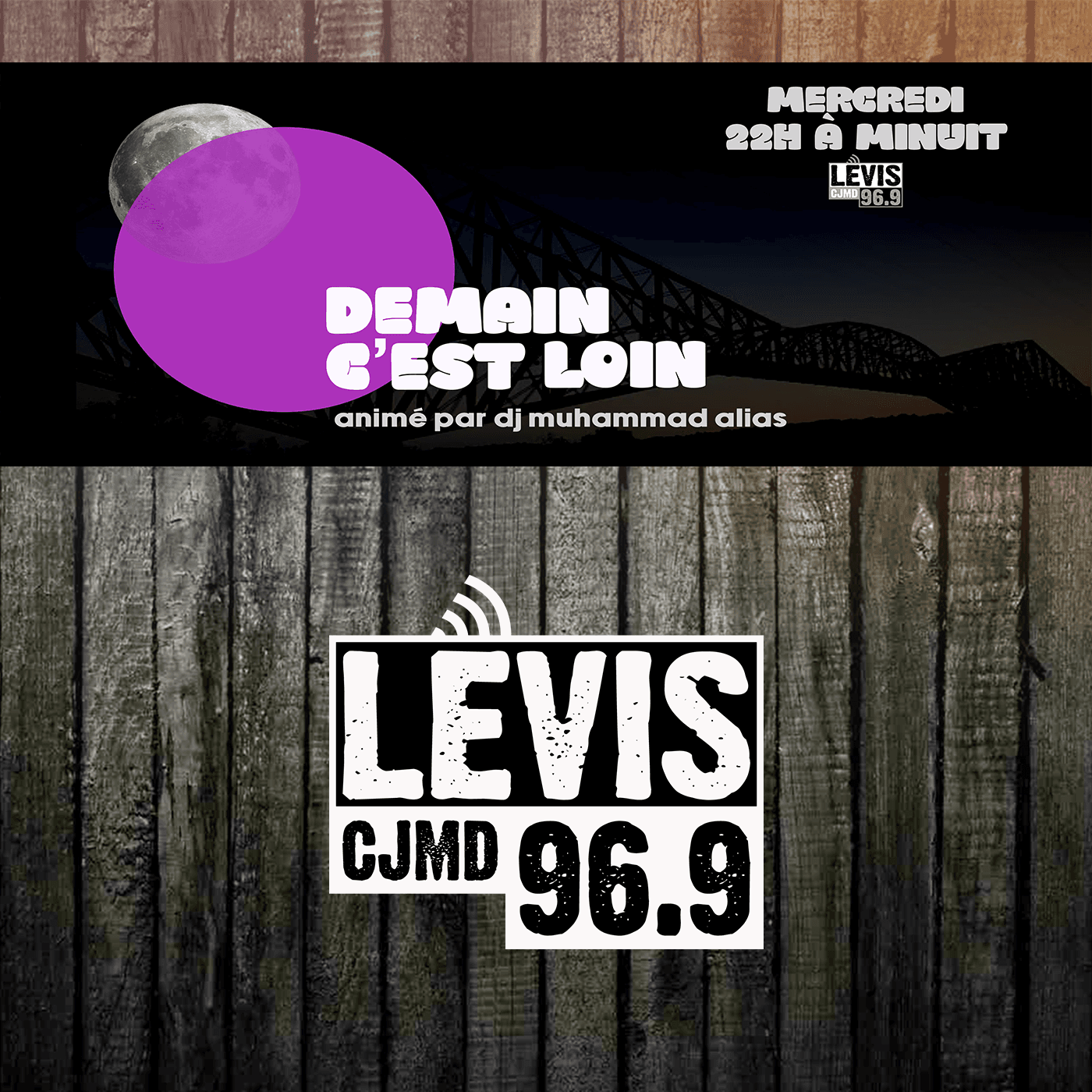 DEMAIN C'EST LOIN | CJMD 96,9 FM LÉVIS | L'ALTERNATIVE RADIOPHONIQUE